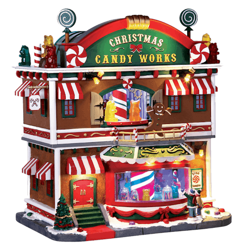 lemax village collection halloween and christmas log cabin christmas village