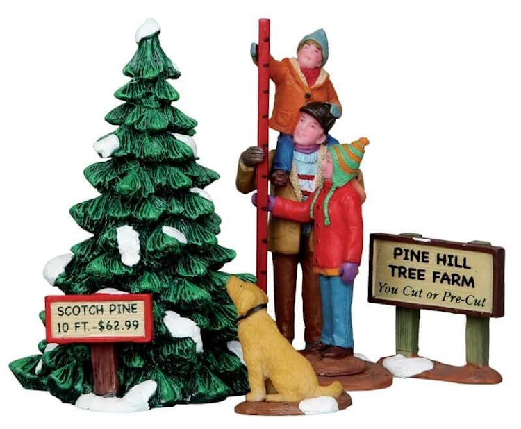 Picking The Tallest Tree, Set Of 4