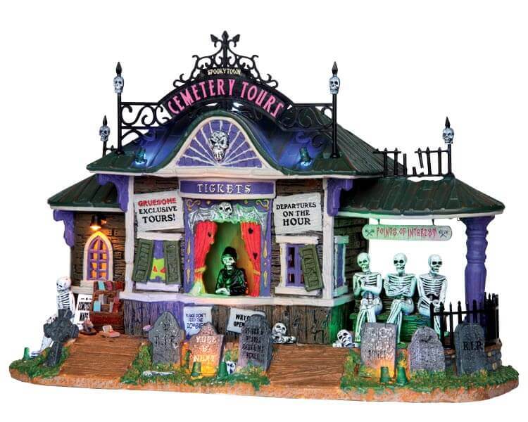 Lemax shops Spooky Town