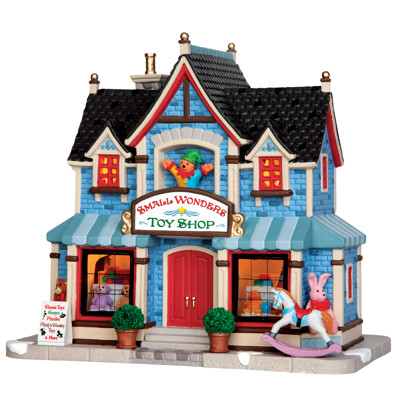 Lemax small wonders toy shop village discount bui