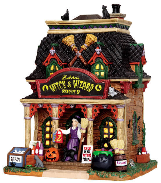 Lemax Spooky Town outlets Witch's Hat 84744