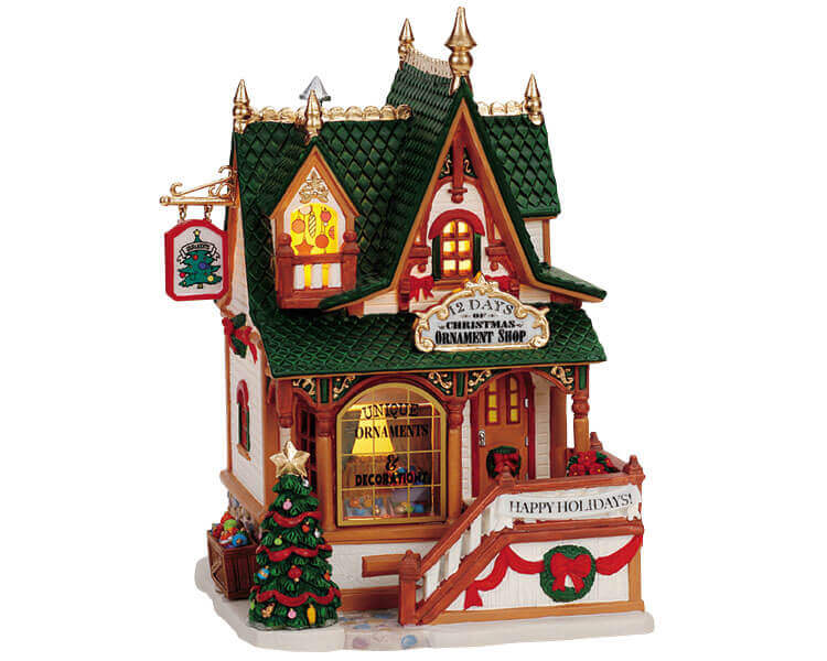 12 days online of christmas ornaments