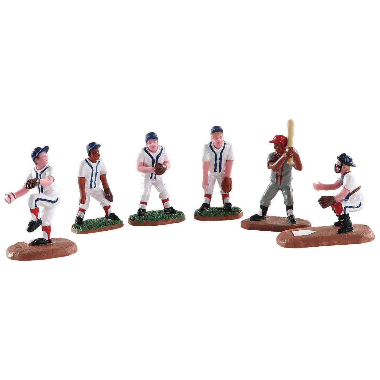 Miniature toy baseball players online