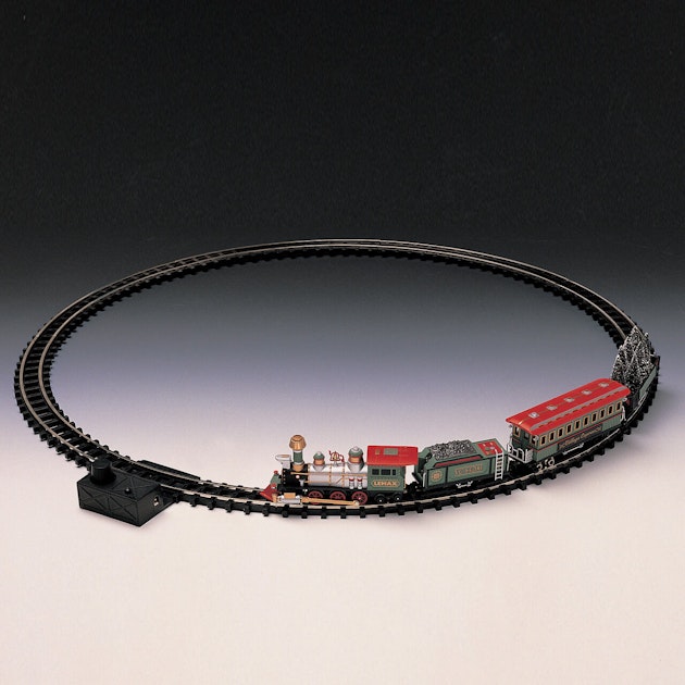 Village Train W/Round Tracks